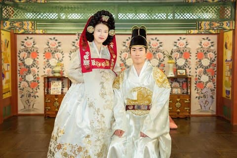 Koreansk traditionell Wedding_MI