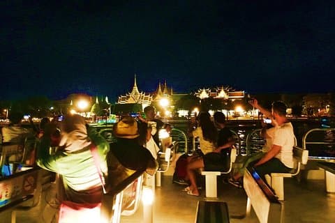 Privat rundtur: Bangkok Night Tour och gatamat med Tuk Tuk och Boat