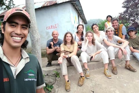 2 dagen 1 nacht tour - in Trompito ontmoet ik de inheemse gemeenschap Kogui Uldezhaxa.