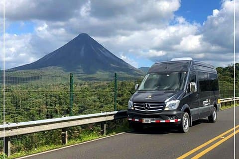Privater Transport von Puerto Viejo de Limon nach La Fortuna de Arenal
