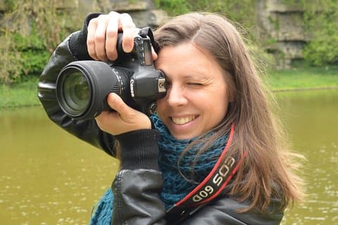 Fotografera med en proffs utanför misshandlad väg!