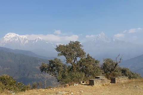 Trekking curto em Pokhara 2 noites na montanha