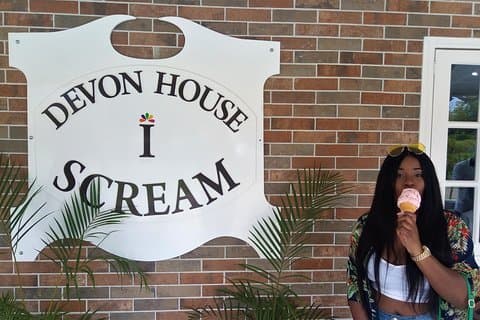 Devon House & Ice Cream from Falmouth