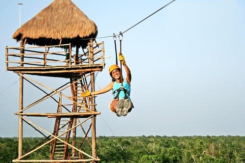 Riviera Maya Saving Deal 4x1: Tulum, Zip Lines, Rappel And Snorkel