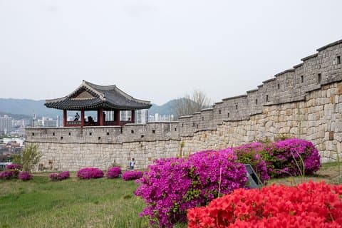 Visite privée du village folklorique coréen et de la forteresse de Suwon Hwaseong