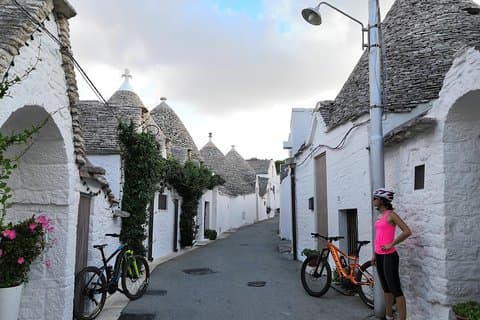 GPS self guide Alberobello e Masseria + assaggi Mozzarelle e Focaccia in E-bike
