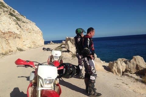 full day off road motorcycle adventure, Cabo Pulmo or Santiago waterfalls