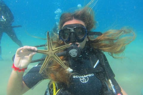 Essayez une plongée, découvrez la plongée à Mykonos