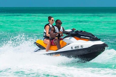 North Side Blue Channel & Starfish Snorkling, 30min JetSki, shuttle inkludert
