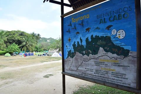 1 dag - tayrona park, kogui community och el cabo beach.