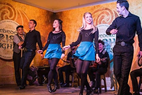 Belvedere Irish Night Show, Dance and Traditional 3 - Jantar de curso