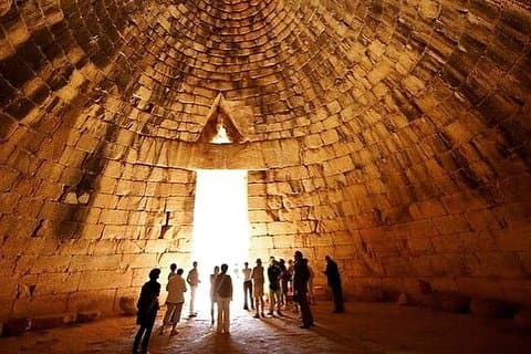 Excursion privée d'une journée à Corinthe antique, Mycènes, Épidaure et Nauplie avec un excellent déjeuner