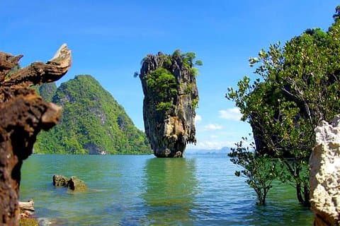 Phuket Speed Boat eilandhoppen: James Bond, kano & lunch