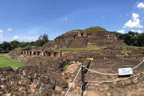 Two Mayan Sites and a Volcano Park in 1 Day Tour