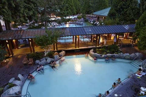 Excursion privée d'une journée à Harrison avec spa à Harrison Hot Springs