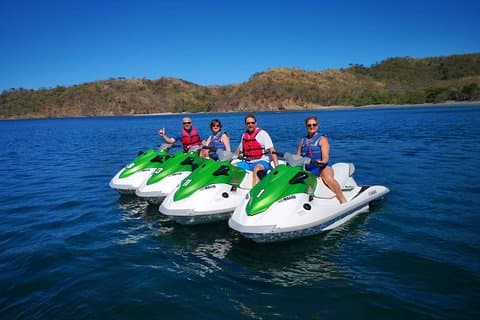 Jet Ski guidet tur i Playa Conchal