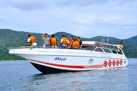 Pakbara Pier til Koh Tarutao av Satun Pakbara Speed Boat