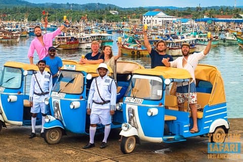 "DIE ORIGINALS" Tuk Tuk Safari Colombo, die erste und die beste.