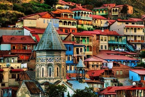 En dags tur i Mtskheta og Tbilisi