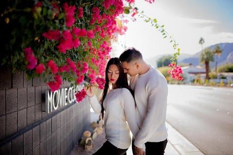 Privat fotosession med en lokal fotograf i Palm Springs