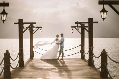 Sessão de fotos privadas com um fotógrafo local em Nha Trang