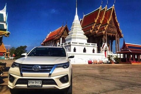Bangkok privat biluthyrning med engelsktalande förare