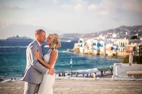 Private Fotosession mit einem lokalen Fotografen in Mykonos