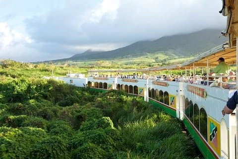 St Kitts Scenic Train Tour (hotel eller skib)