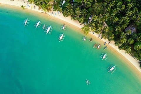Port Barton Ausflug A In San Vicente, Palawan