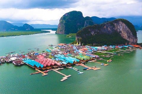 James Bond Island sightseeing (Ingen kanosejlads) med hurtigbåd fra Phuket