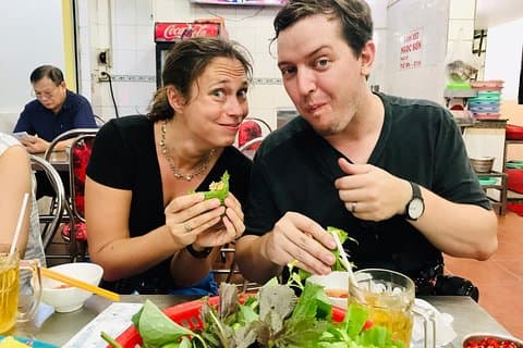 Visite privée nocturne en scooter de la gastronomie et de la culture – Saigon
