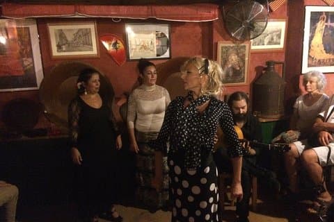 Flamenco och Tapastour med en flamenco-konstnär