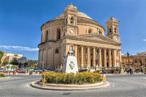 Tour di Malta per piccoli gruppi di Mdina e Basilica di Mosta con pranzo