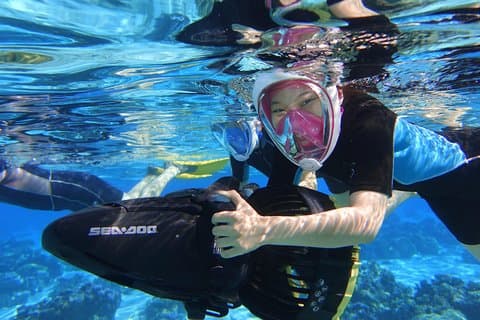 Sea Scooter Jet Snorkeling "Moorea Dream Adventure"