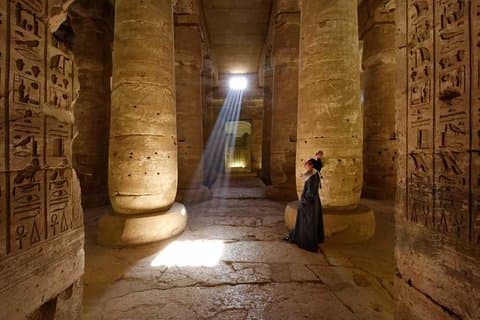 Visita aos templos de Abydos e Dandara