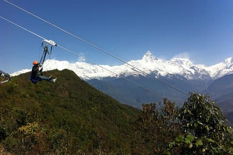 ZipFlyer Nepal - Verdens bratteste zip-line