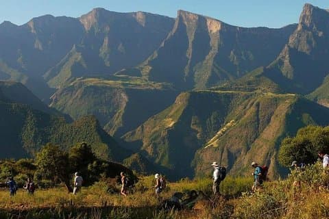 Monts Simien - Itinéraire de 4 jours
