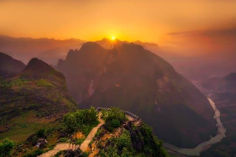 Panorama da excursão inexplorada por Ha Giang 4 dias