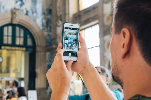 Mobilfotografering gjennom Portos skjulte gater