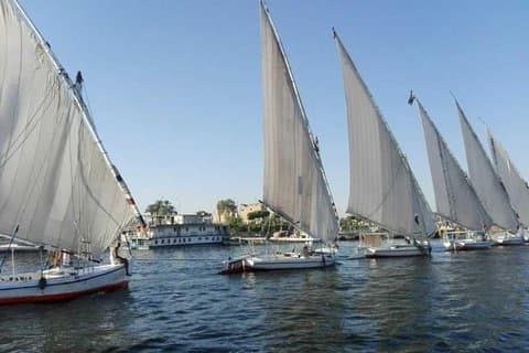 Voyage en felouque sur le Nil au Caire