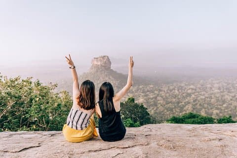 Visite tout compris de la forteresse de Sigiriya et de Dambulla au départ de Colombo