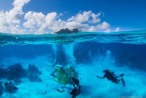 Bora Bora Underwater Scooter