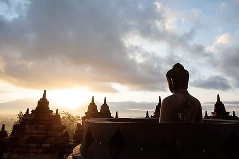 Yogyakarta Borobudur Sonnenaufgang