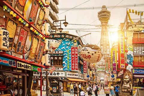 Osaka Food Tour: 15 lækre retter og 3 drikkevarer på 5 spisesteder