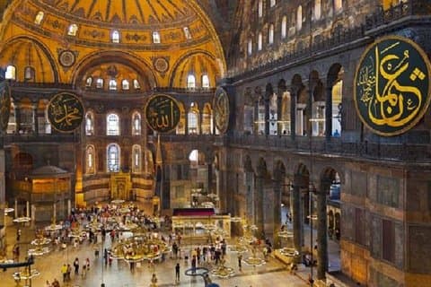 VISITA DE MEDIO DÍA DE LA MEDIA MAÑANA DE ESTAMBUL (SANTOZA DE SOPHIA AZUL GRAND BAZAAR)