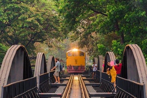 Fra Bangkok: Kanchanaburi Highlights 1-dages Small Group Tour