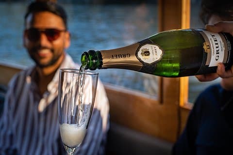 Amsterdam Champagne Private Kanalrundfahrt