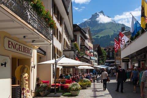 Engelberg - Le superbe village de montagne