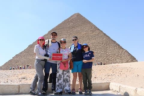 Kairo: Pyramiden von Gizeh & Sphinx - Halbtagestour