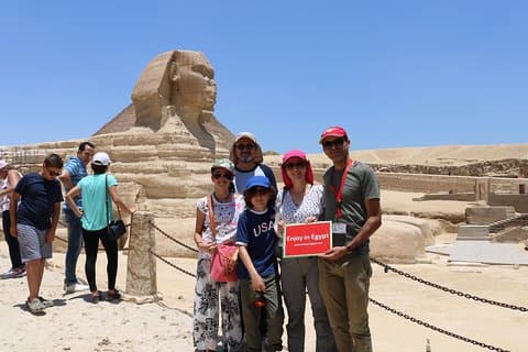 Kairo: Egyptiska museet och Giza-pyramiderna & Sfinx - Heldagstur